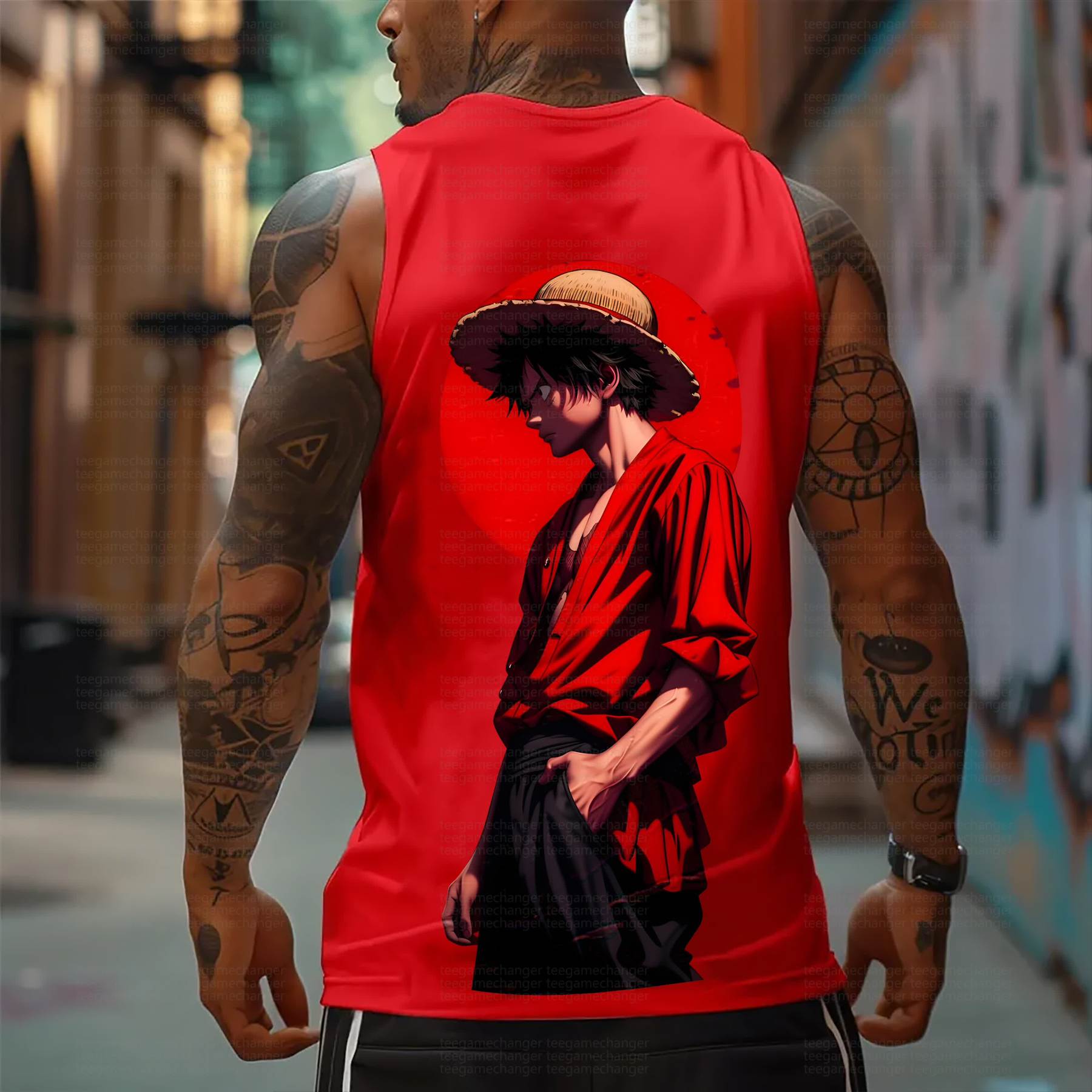 Unisex “Demon Slayer” Casual Anime Tank Top