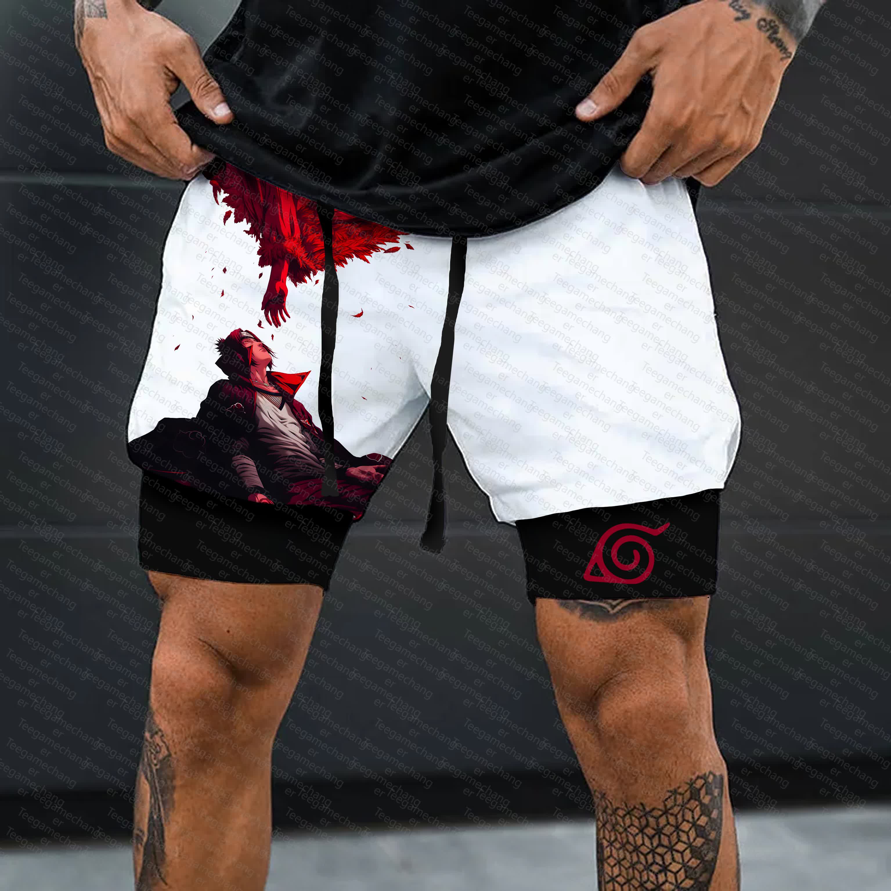 Unisex  “NARUTO” Casual Anime Streetwear Shorts