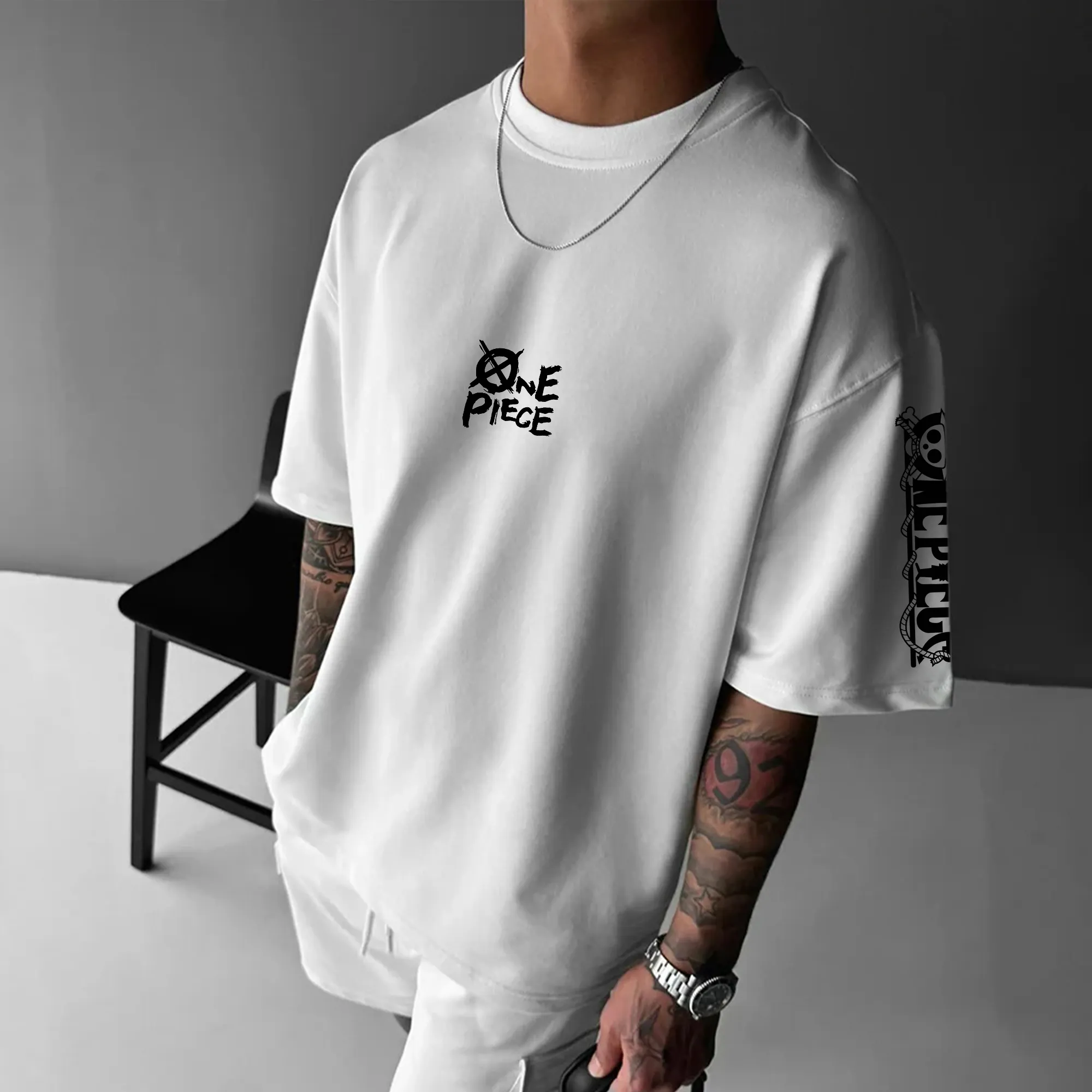 Unisex Anime Inspired Vintage T-Shirt