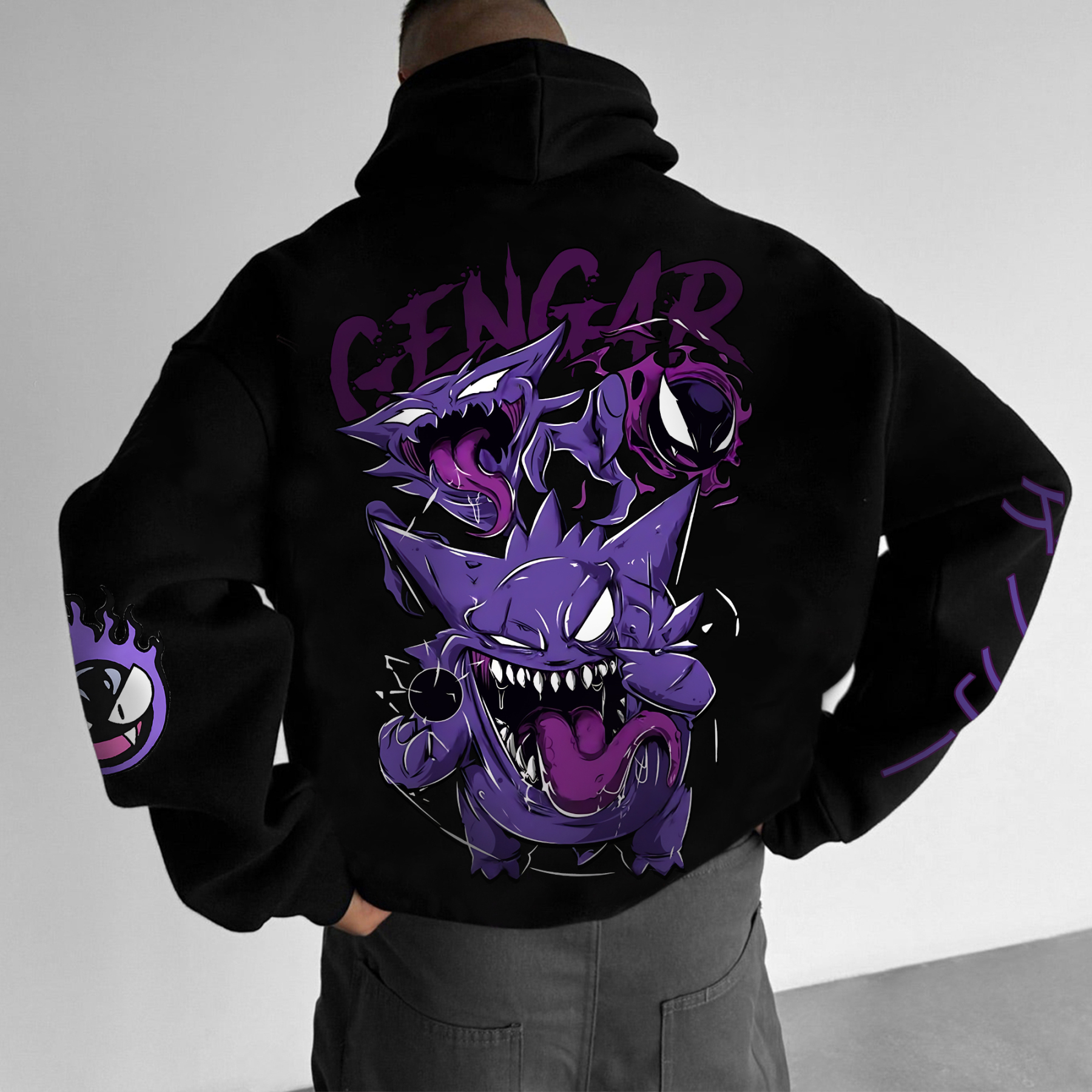 Unisex Oversized Anime Print Hoodie | One Piece