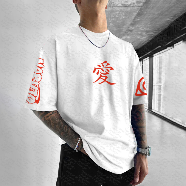 Unisex Anime Inspired Vintage T-Shirt