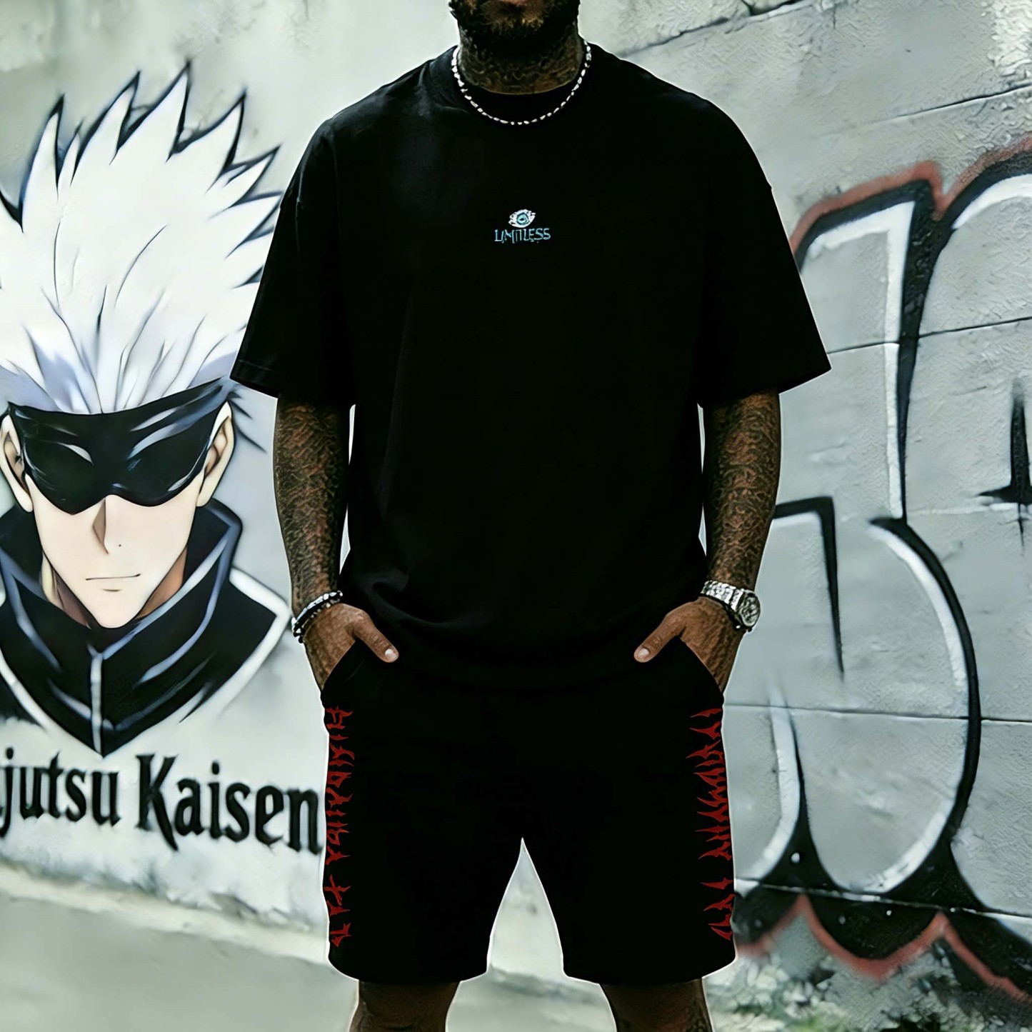 Unisex Anime Inspired Vintage T-Shirt| JJk