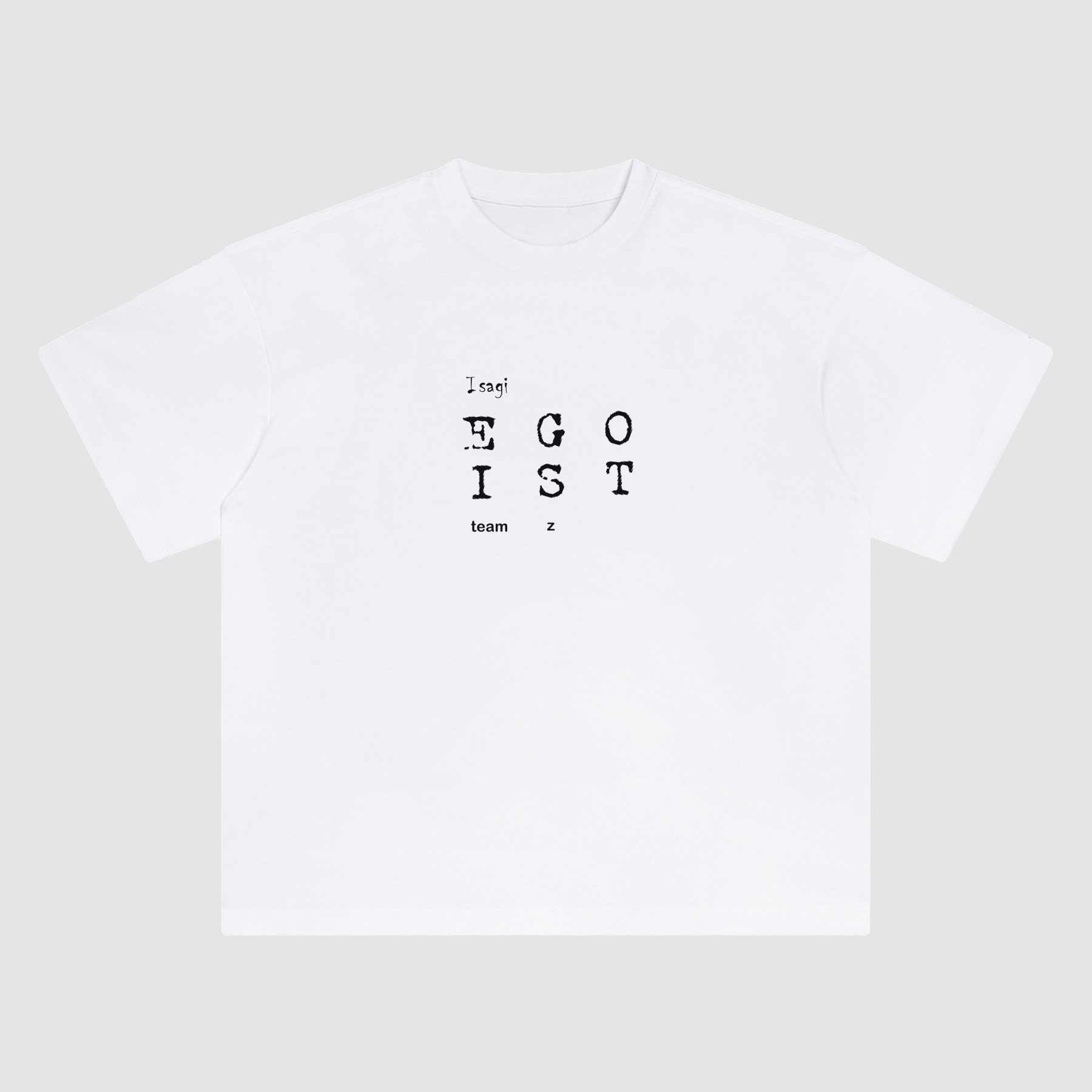 Unisex Anime Fit Washed T-Shirt