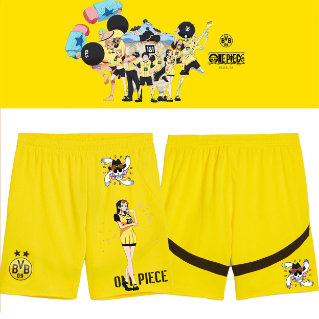 Unisex Vintage  Shorts | Borussia Dortmund x One Piece