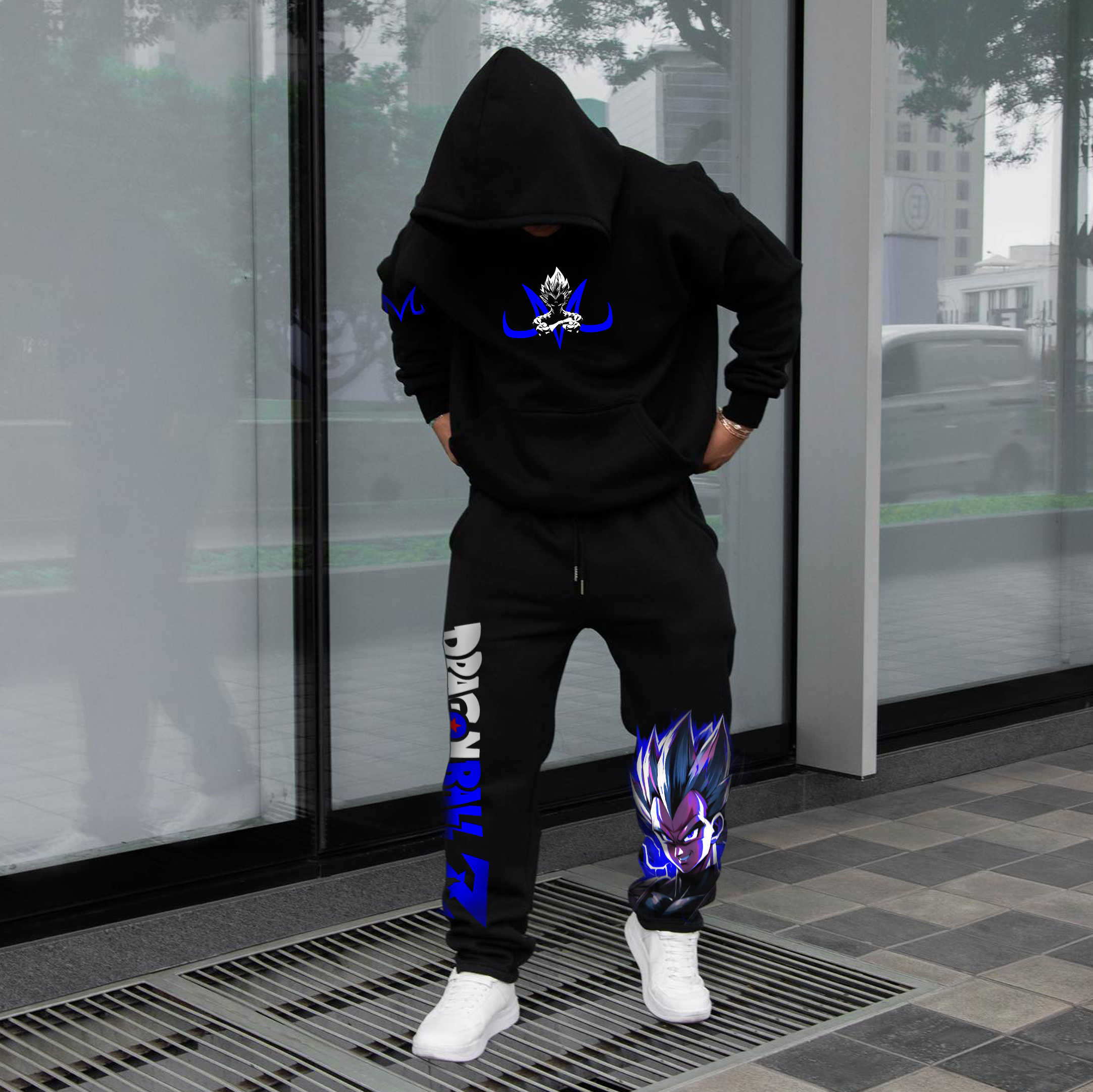 Unisex Vintage Hoodie Set丨Dragon Ball