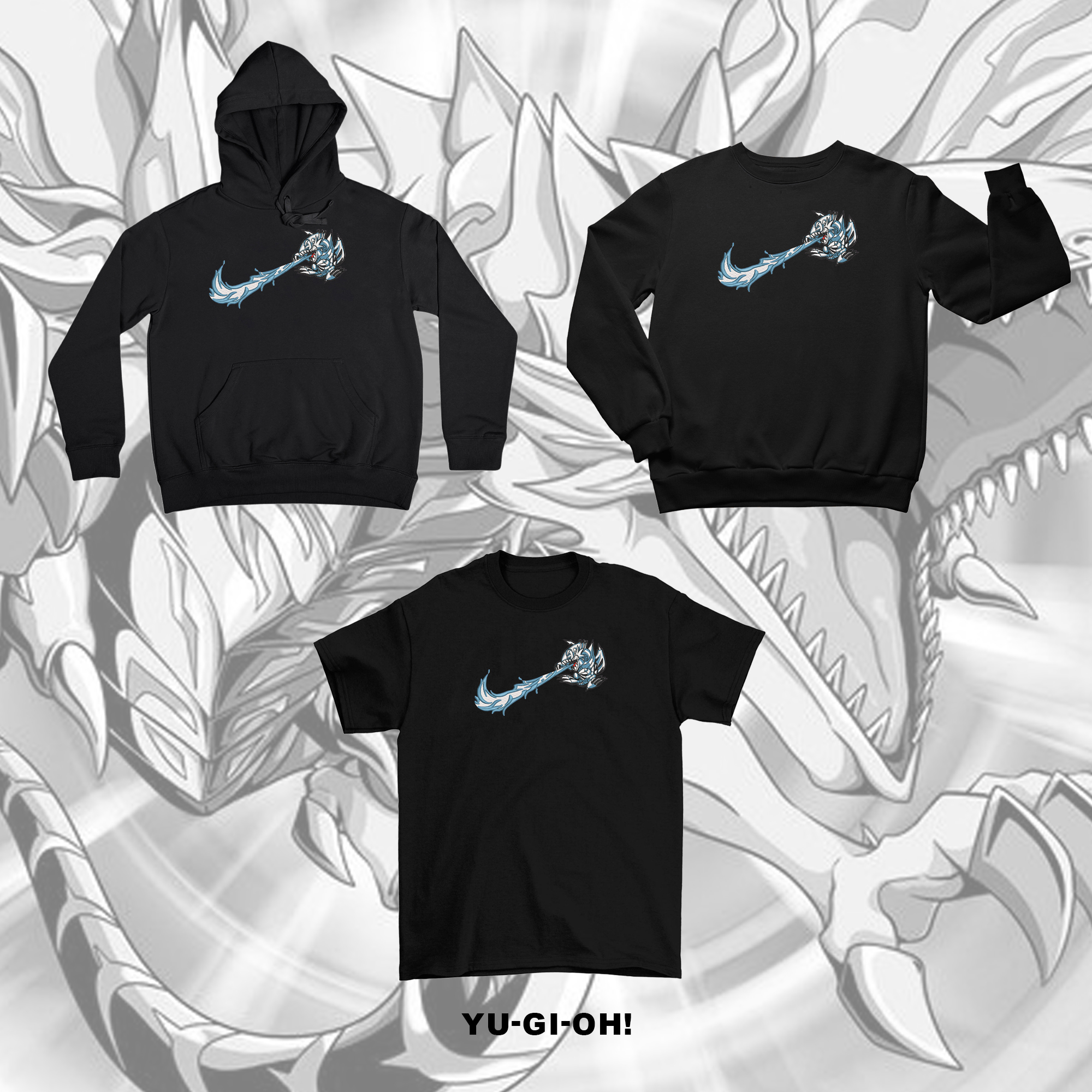 Unisex "Yu-Gi-Oh!" Anime Embroidered Top