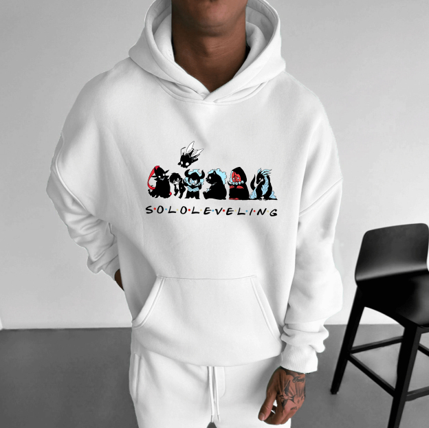 Unisex Anime Graphic Streetwear Vintage Hoodie