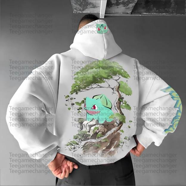 Unisex “Pokémon” Anime Graphic Streetwear Vintage Hoodie