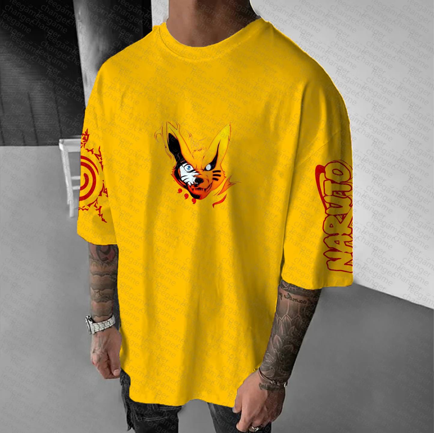 Unisex  "NARUTO" Anime Inspired Vintage T-Shirt