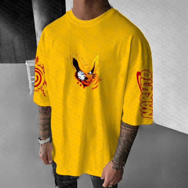 Unisex  "NARUTO" Anime Inspired Vintage T-Shirt