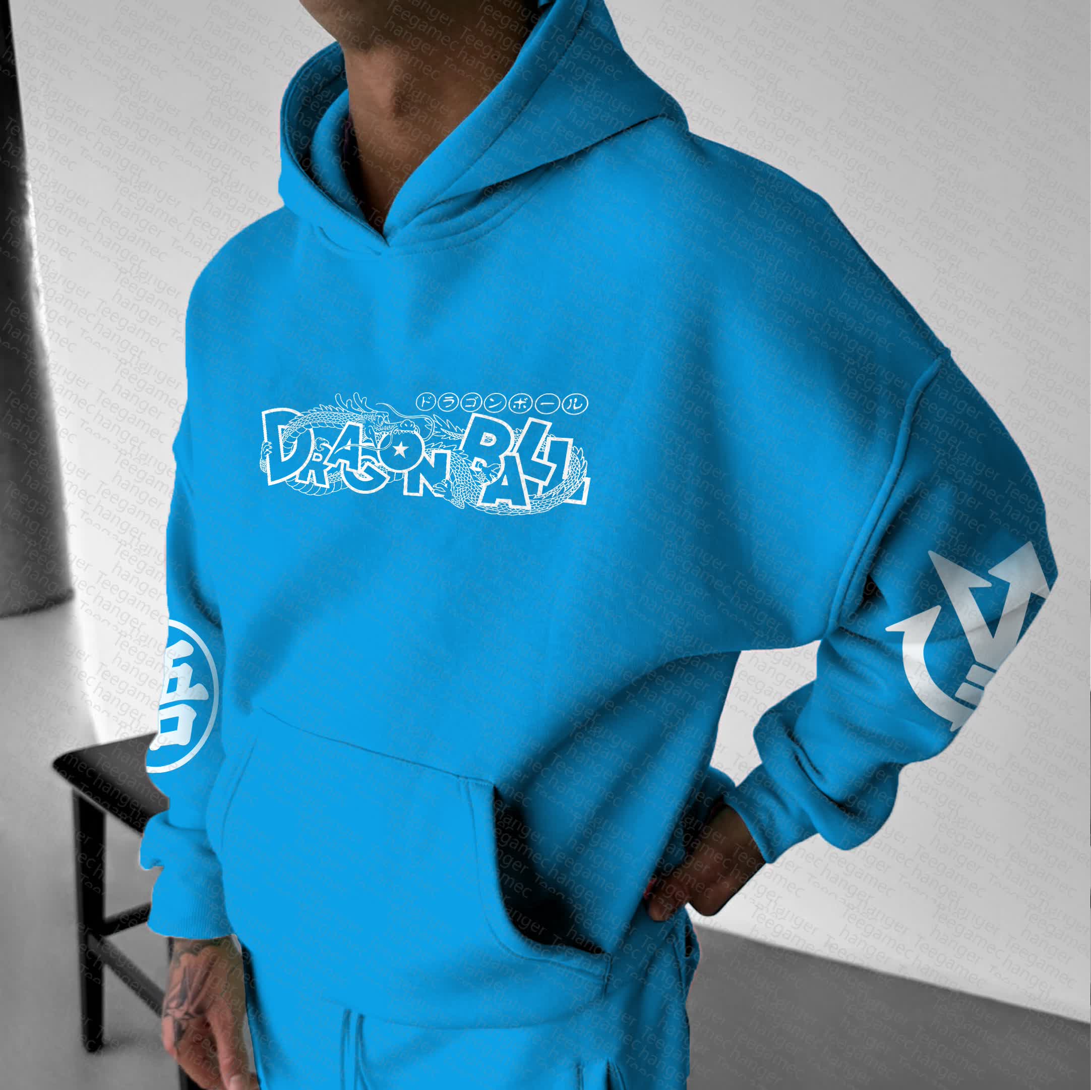 Unisex “Dragonball” Anime Graphic Streetwear Vintage Hoodie