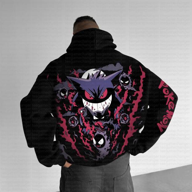 Unisex Anime Graphic Streetwear Vintage Hoodie丨Pokémon