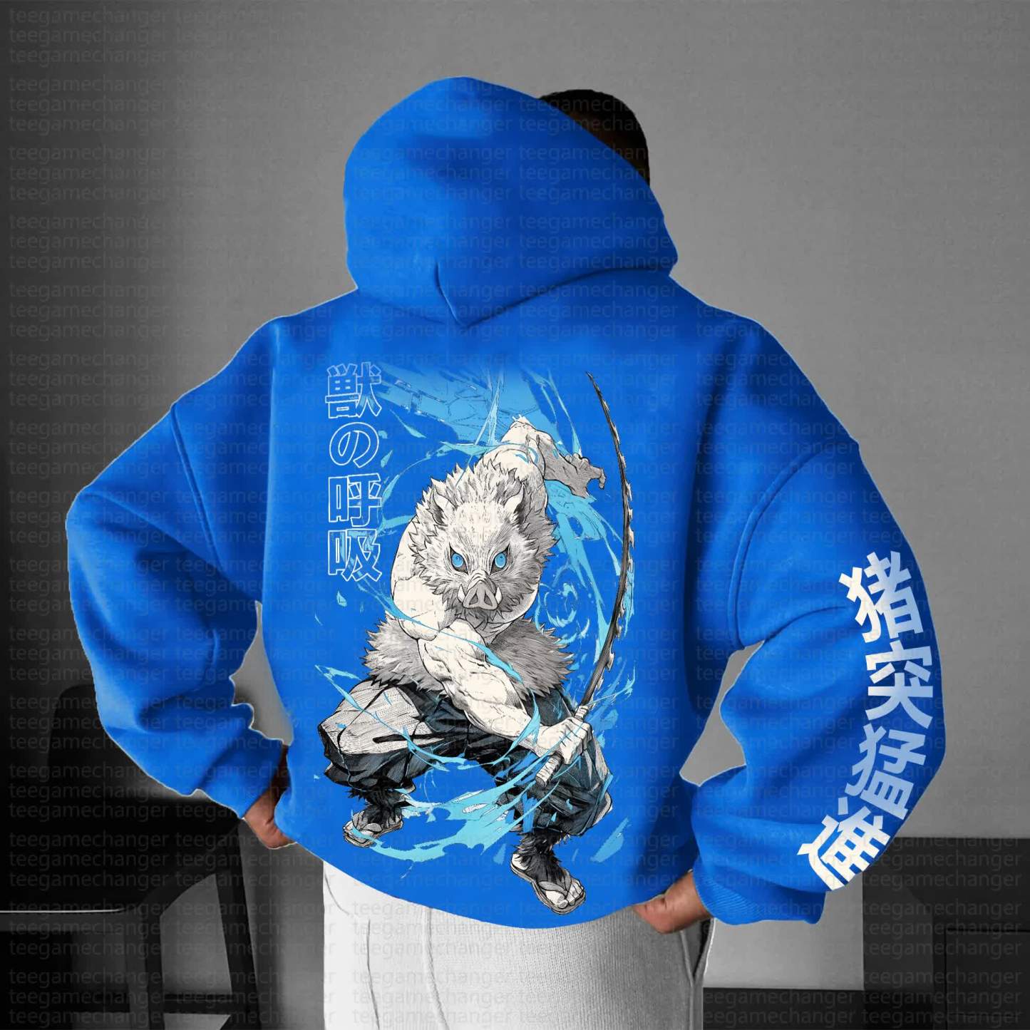 Unisex Anime Graphic Streetwear Vintage Hoodie丨Demon Slayer X Pokémon