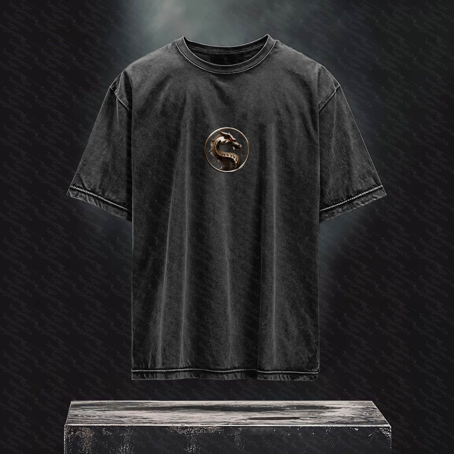 Unisex Anime Inspired Vintage Washed T-Shirt丨 Mortal Kombat