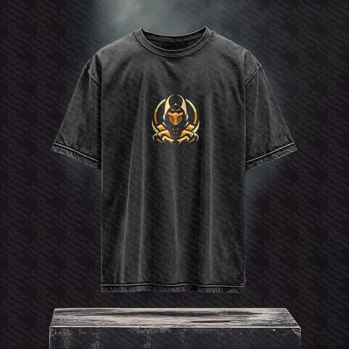 Unisex  Inspired Vintage Washed T-Shirt丨 Mortal Kombat