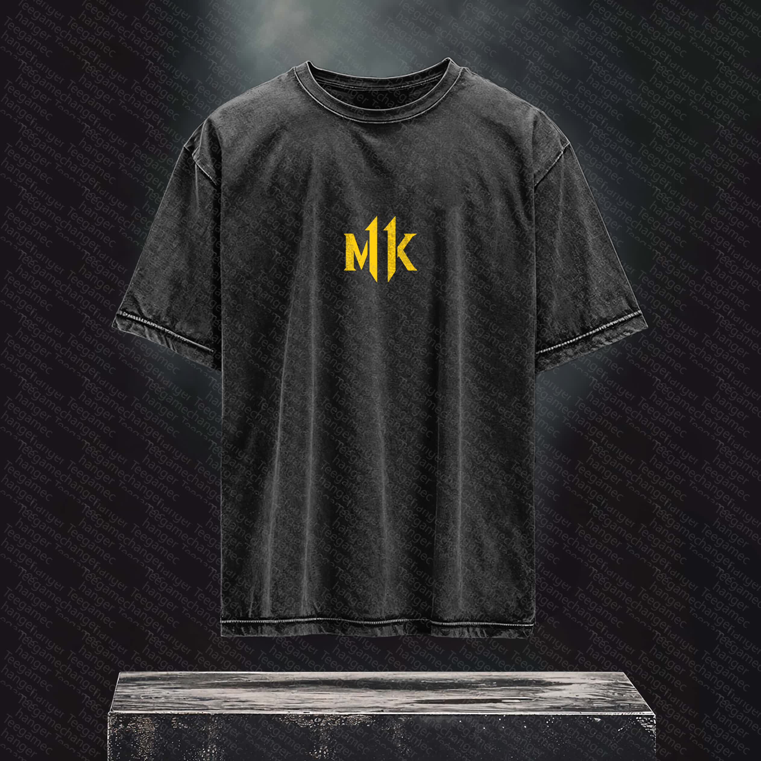 Unisex  Inspired Vintage Washed T-Shirt丨 Mortal Kombat