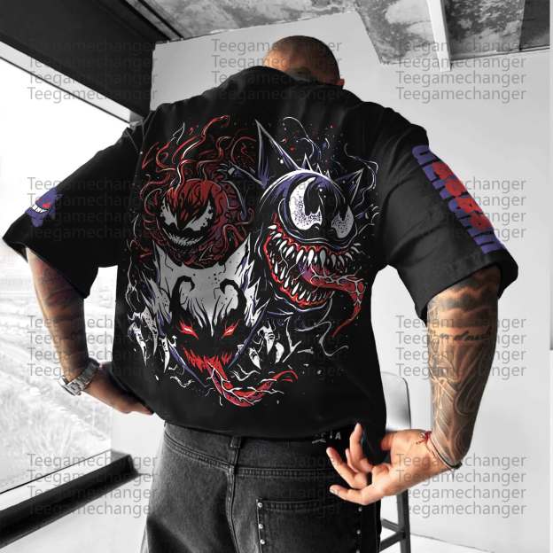 Unisex Anime Inspired Vintage T-Shirt丨Pokémon