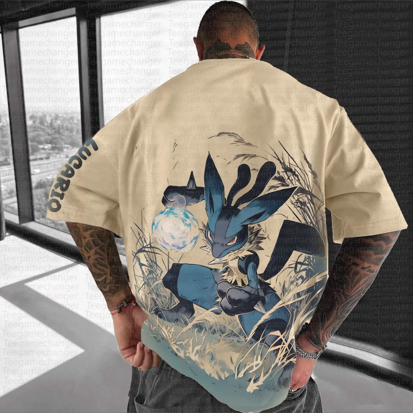Unisex Anime Inspired Vintage T-Shirt丨Demon Slayer X Pokémon