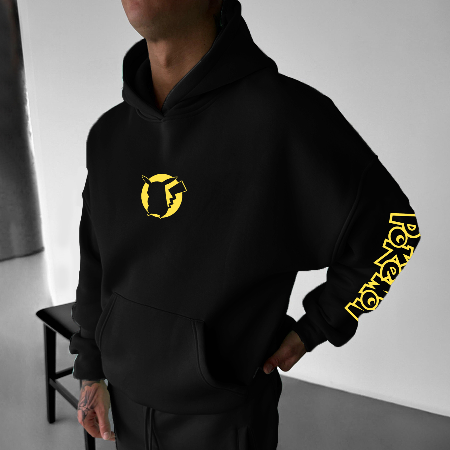 Unisex Anime Graphic Streetwear Vintage Hoodie