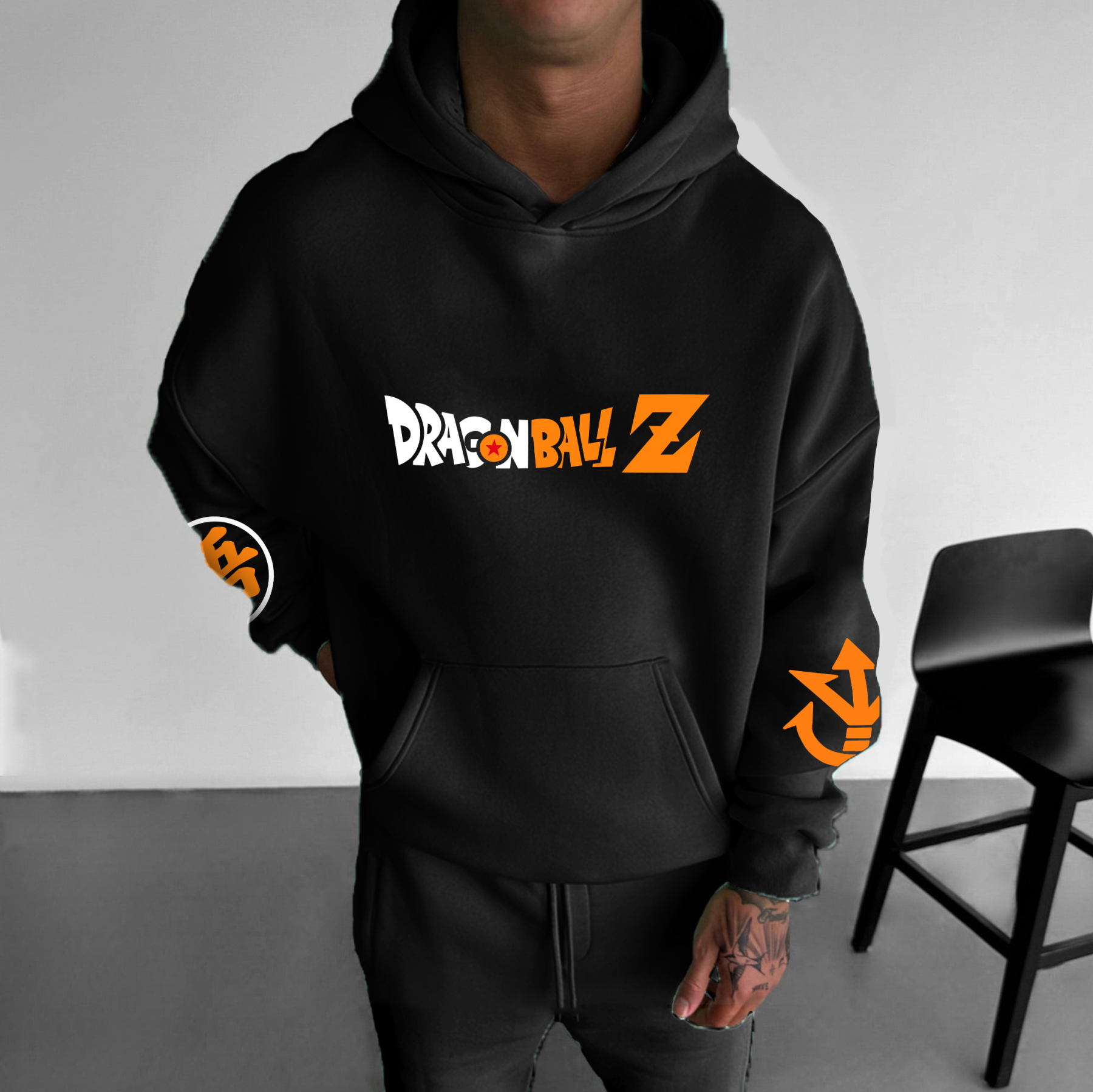 Unisex Anime Graphic Streetwear Vintage Hoodie