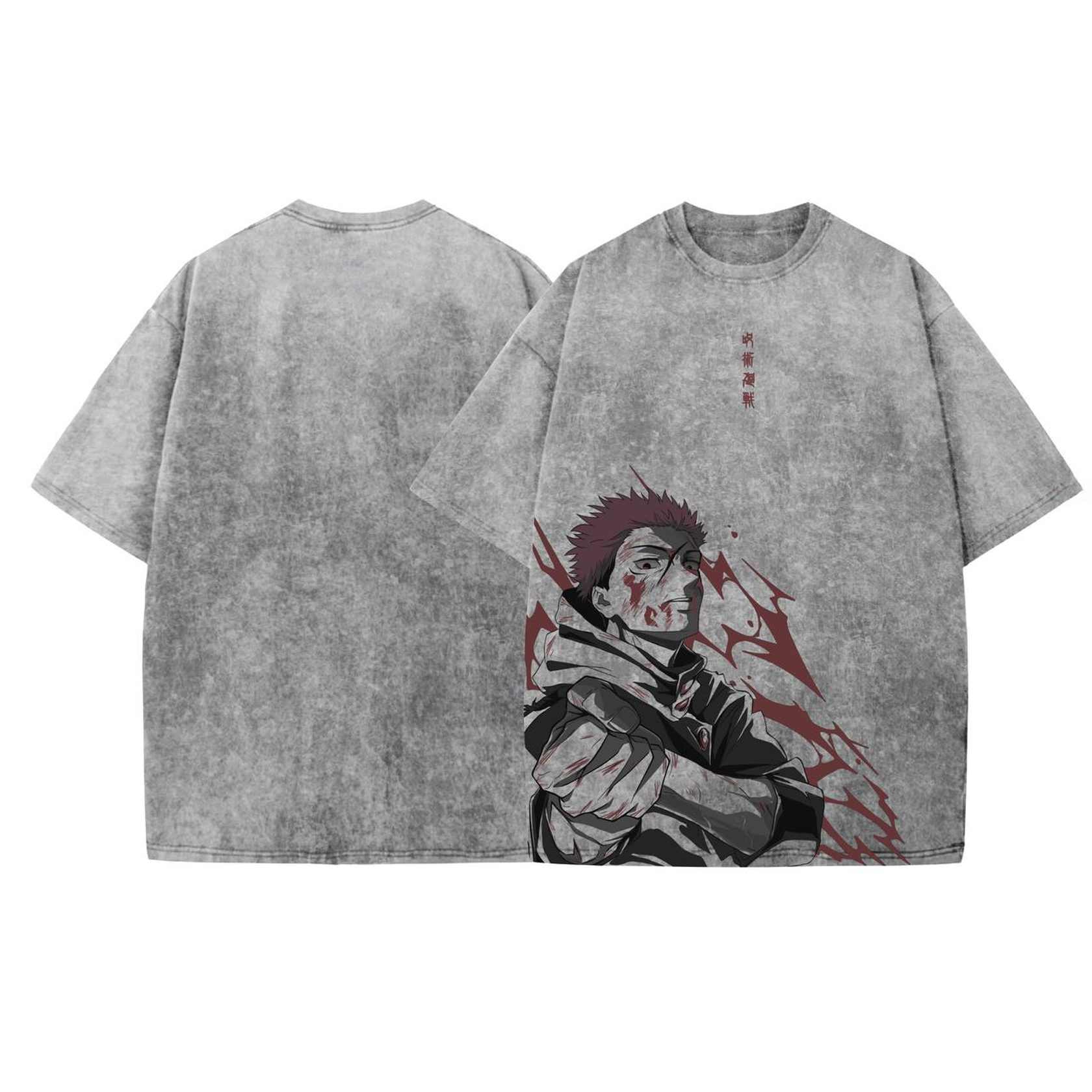 Unisex  "Jujutsu Kaisen" Anime Inspired Vintage T-Shirt