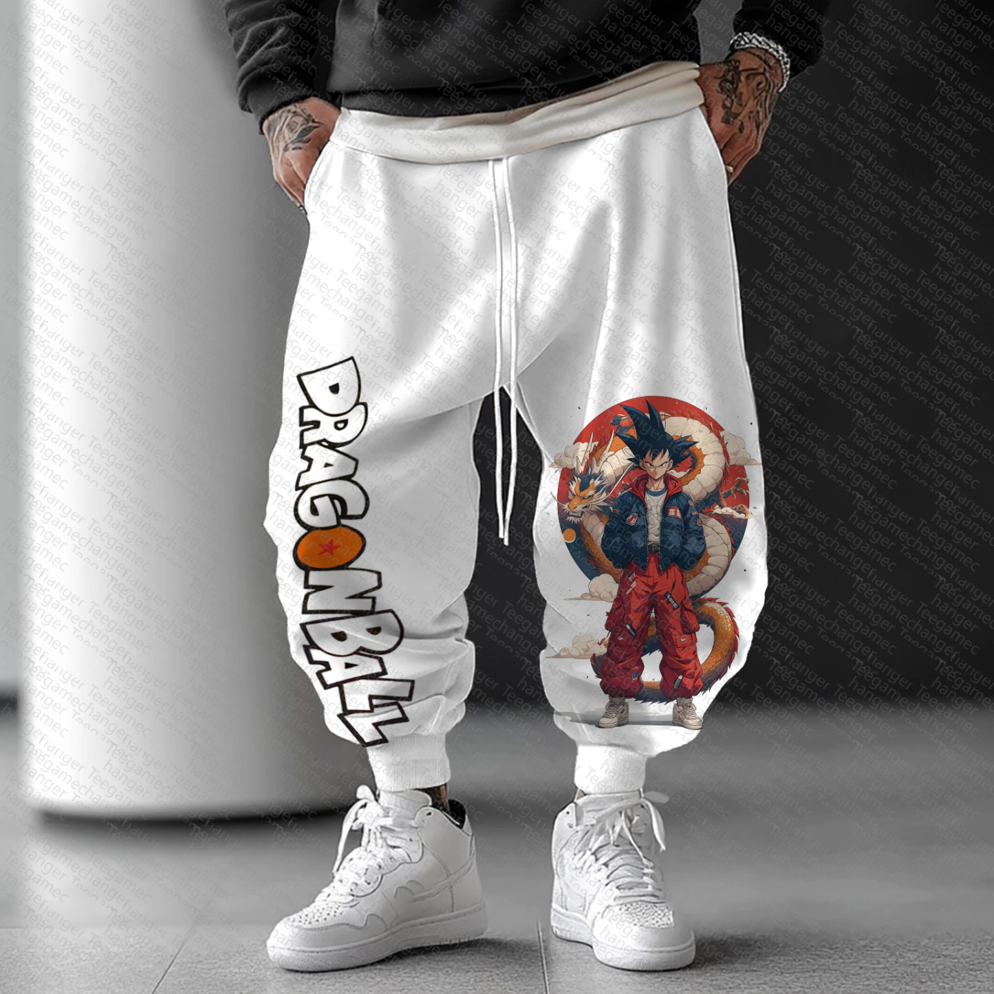 Unisex Casual Anime Streetwear Pants