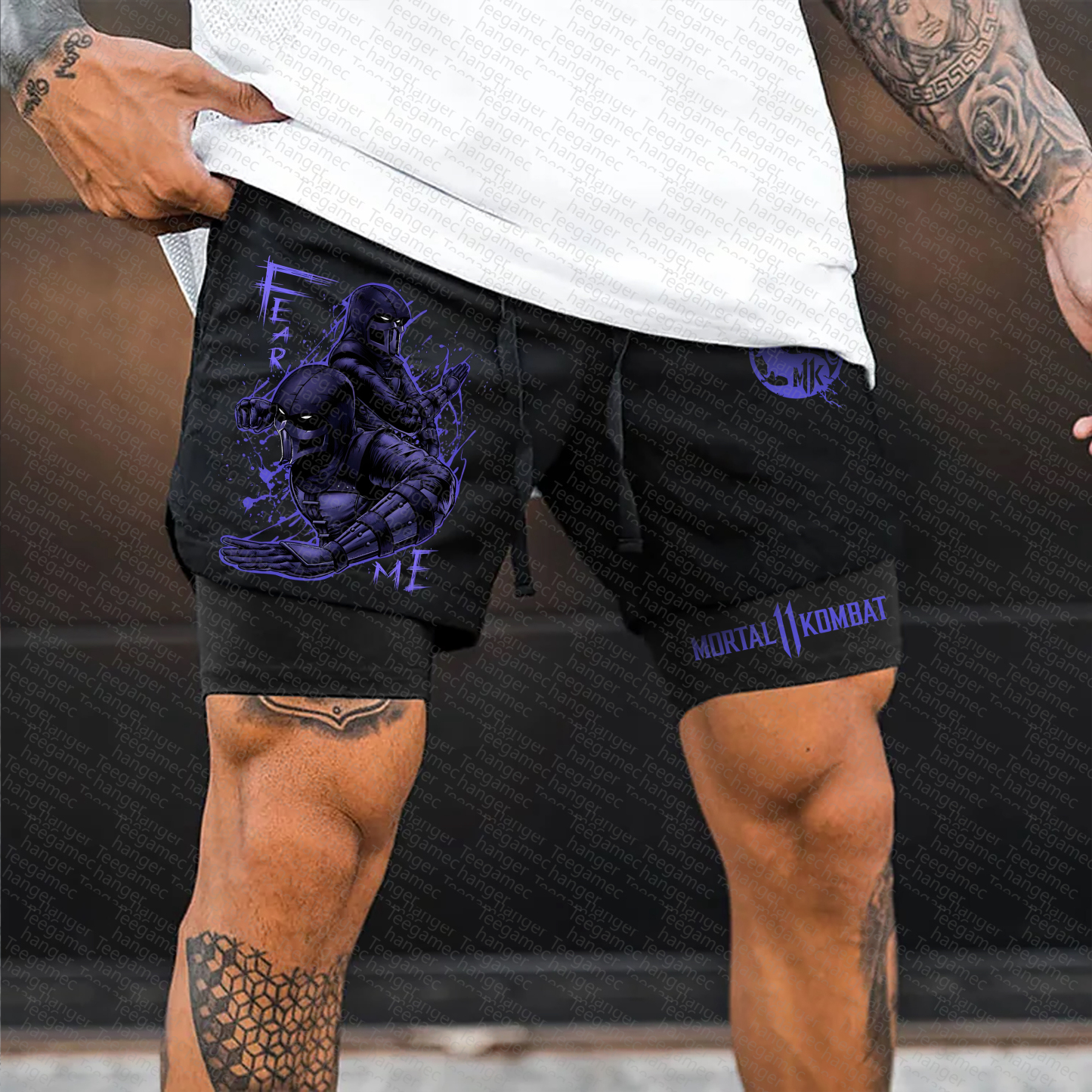 Unisex  “Mortal Kombat” Casual  Streetwear Shorts
