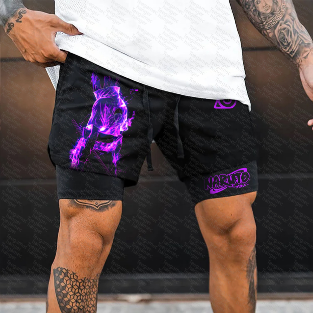 Unisex  “NARUTO” Casual Anime Streetwear Shorts