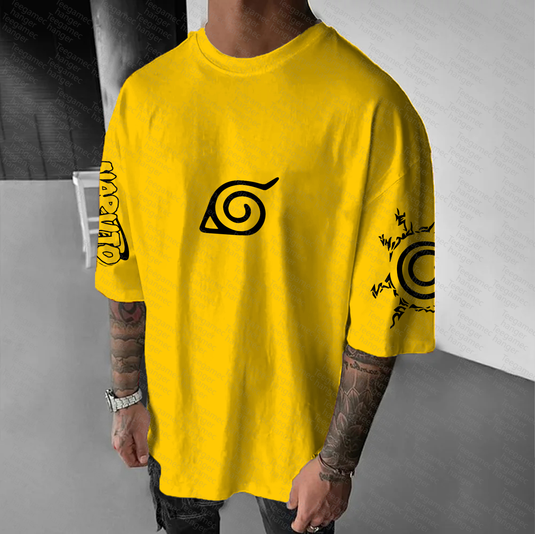 Unisex  "NARUTO" Anime Inspired Vintage T-Shirt