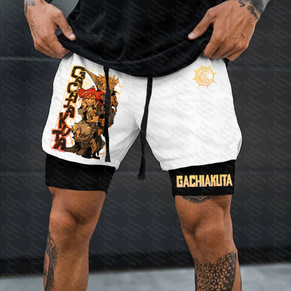 Unisex  “GACHIAKUTA” Casual Anime Streetwear Gym Shorts