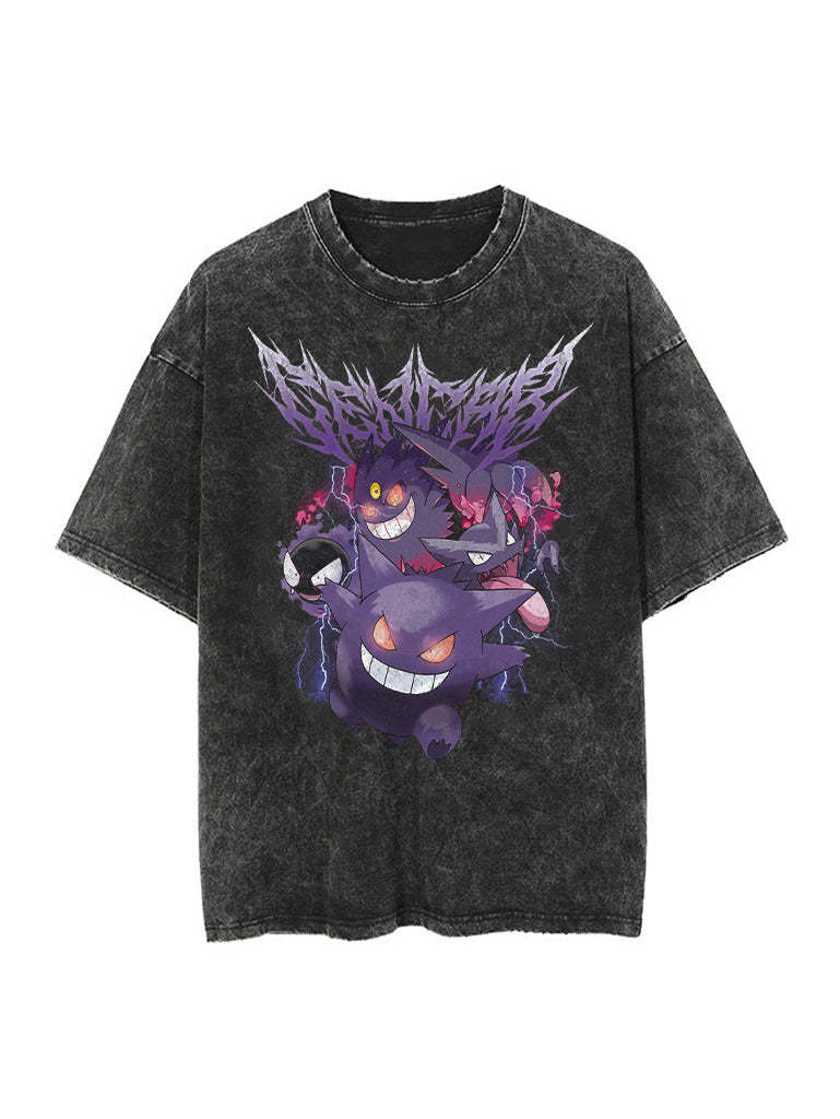 Unisex "Pokémon" Anime Inspired Vintage T-Shirt