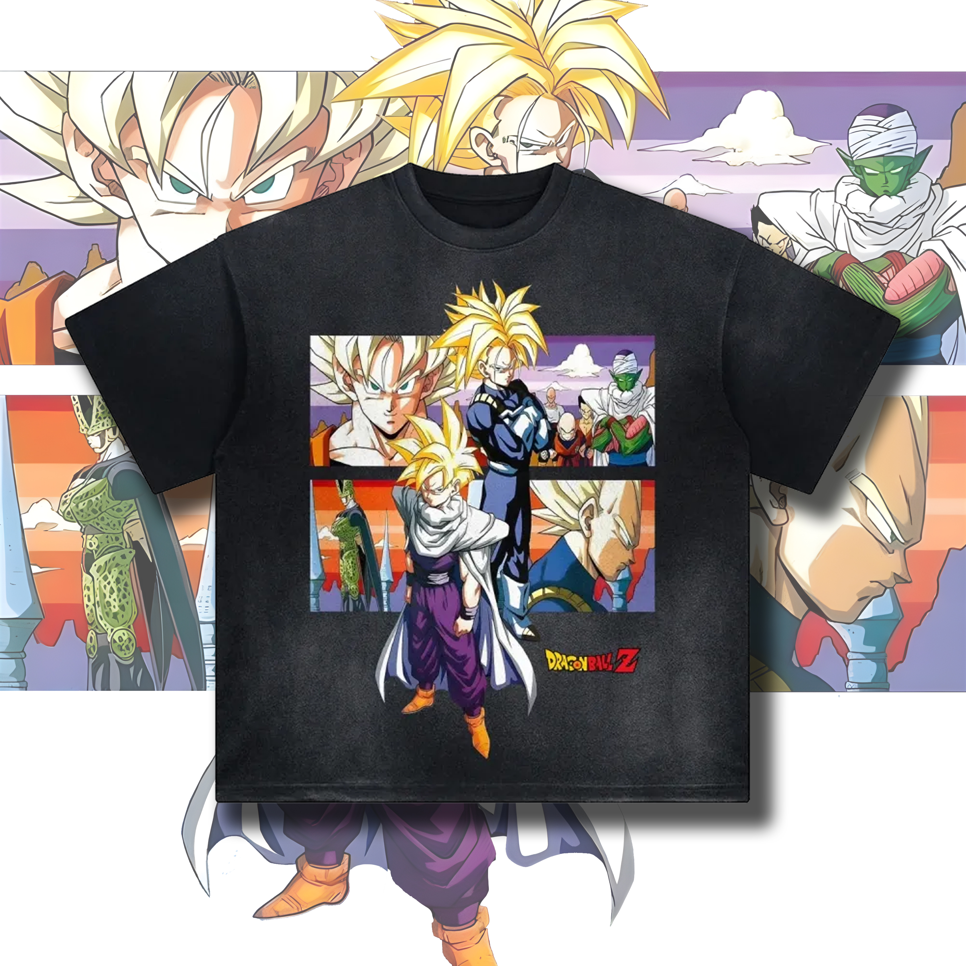 Unisex Anime Inspired Vintage T-Shirt