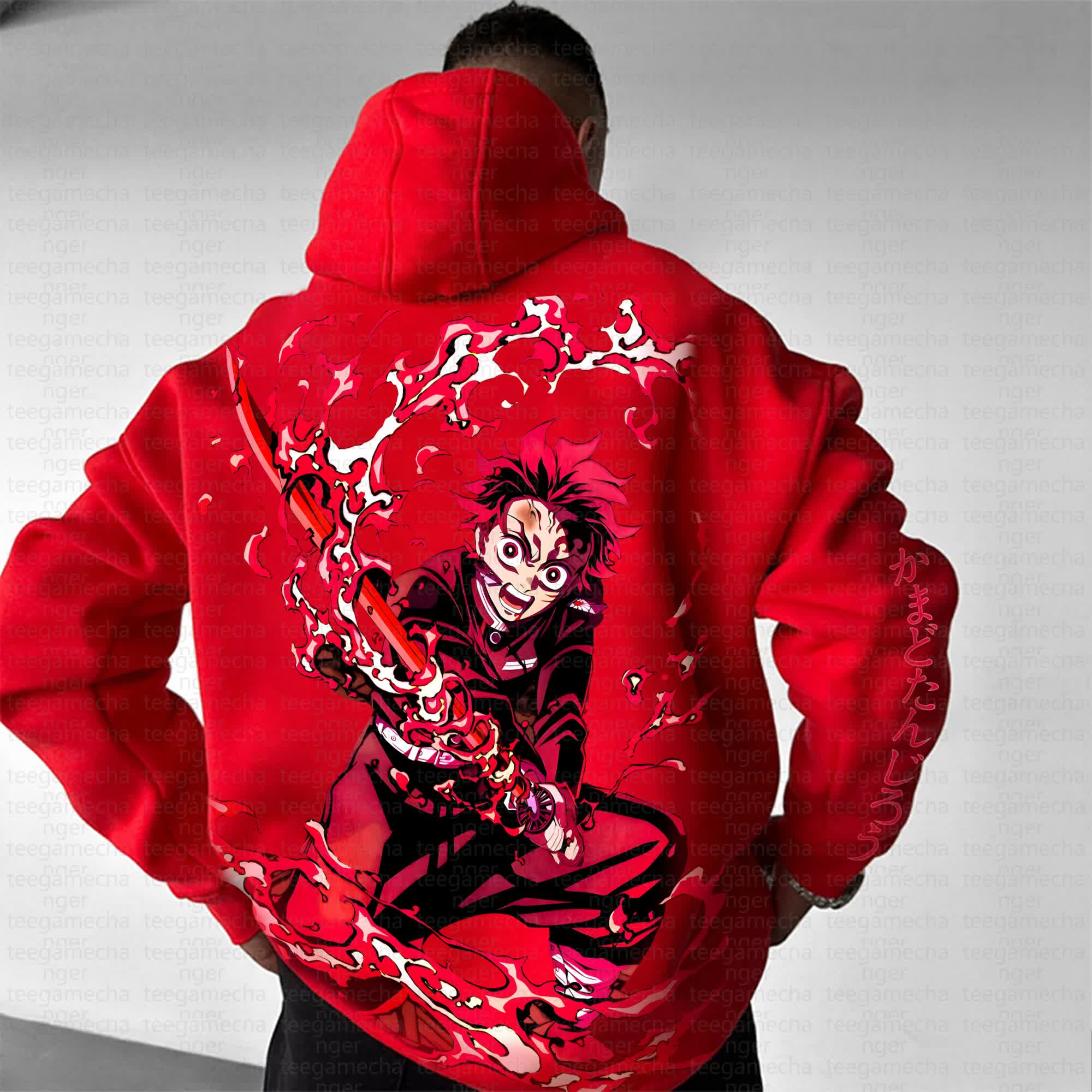 Unisex Anime Graphic Streetwear Vintage Hoodie丨Demon Slayer