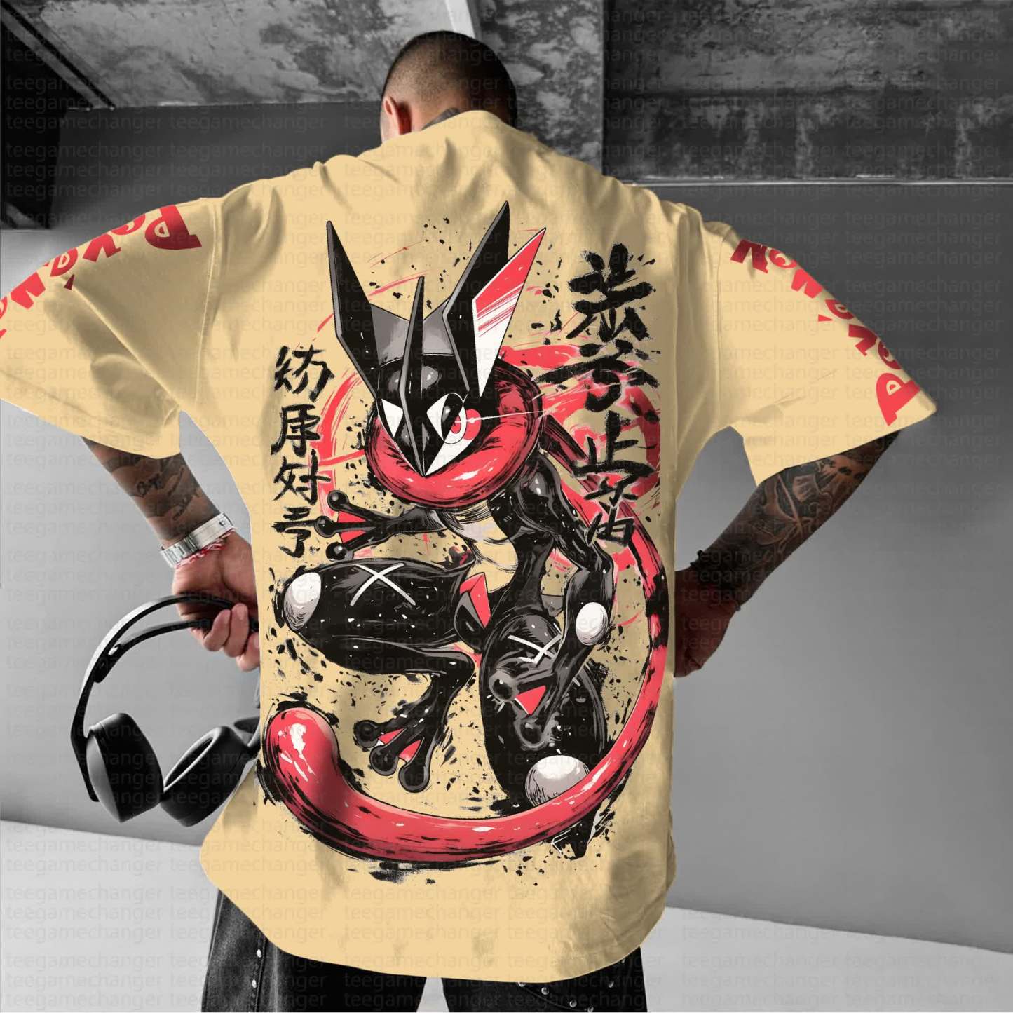 Unisex "Pokémon" Anime Inspired Vintage T-Shirt