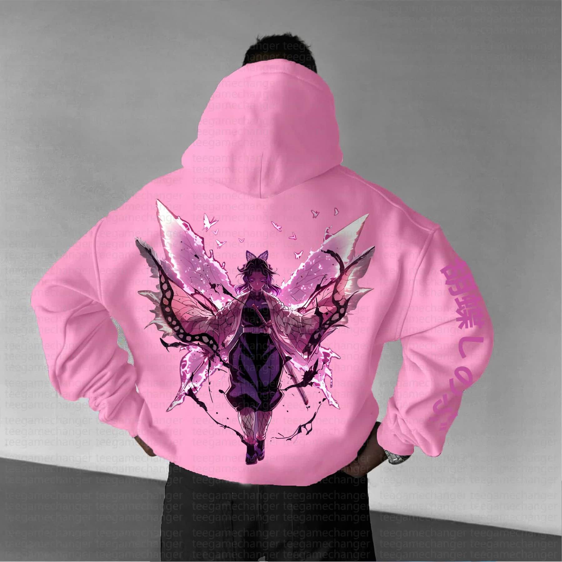 Unisex Anime Graphic Streetwear Vintage Hoodie丨Demon Slayer X Pokémon