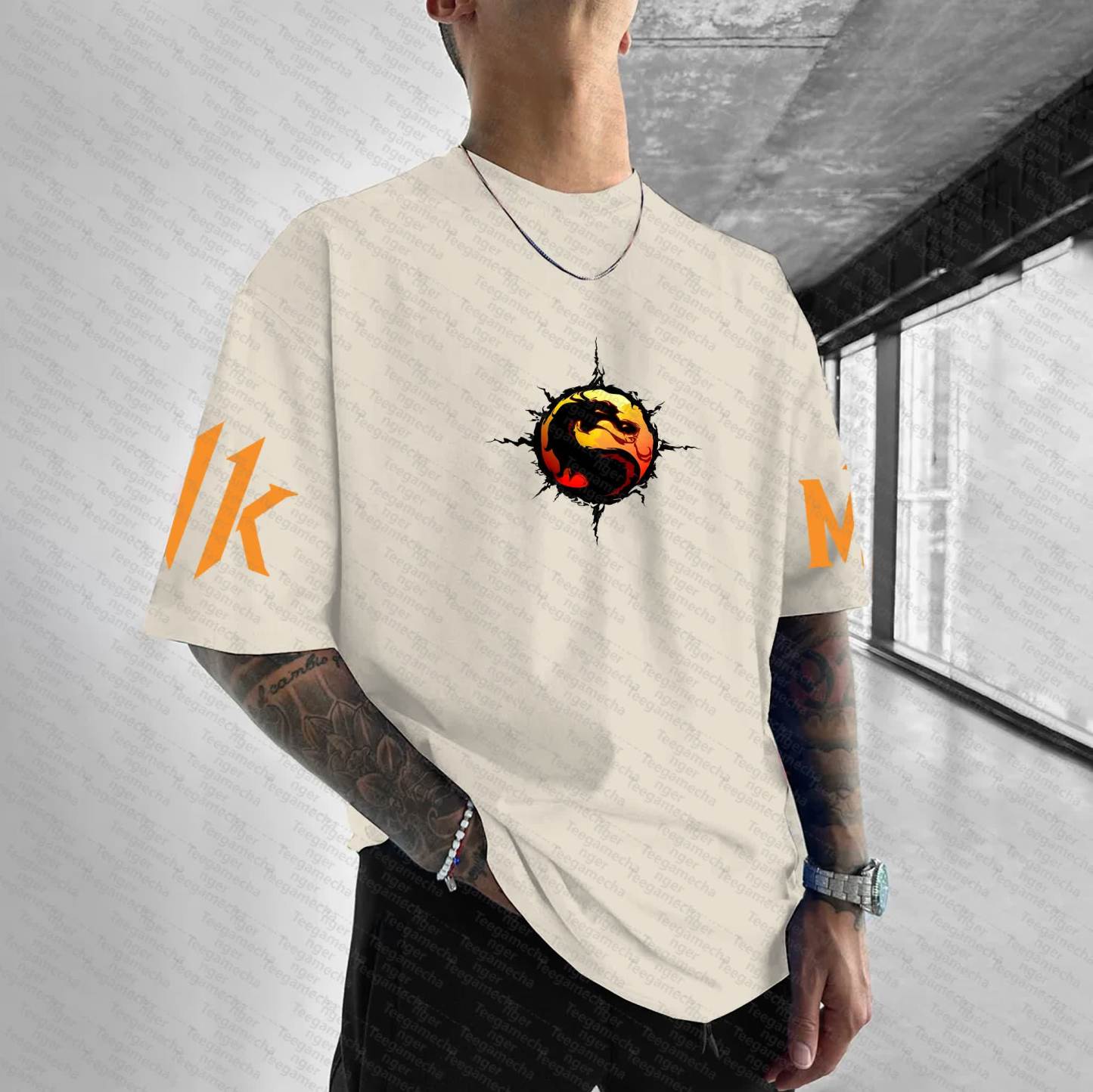 Unisex  "Mortal Kombat"  Inspired Vintage T-Shirt