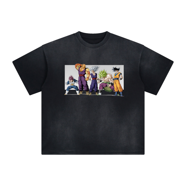 Unisex Fit Washed T-Shirt  Dragon Ball TEE