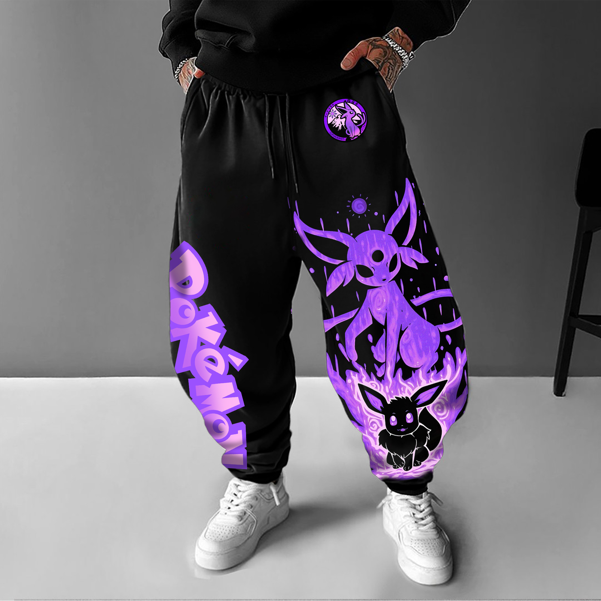 Unisex Casual Anime Streetwear Pants