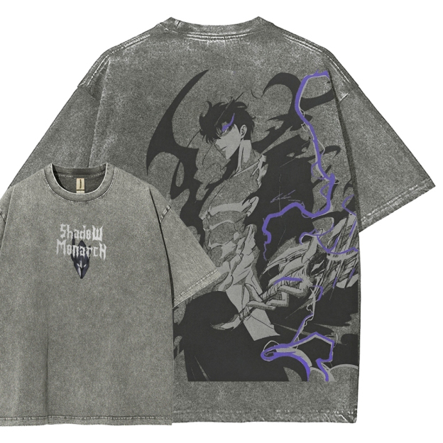 solo leveling Unisex Fit Washed T-Shirt