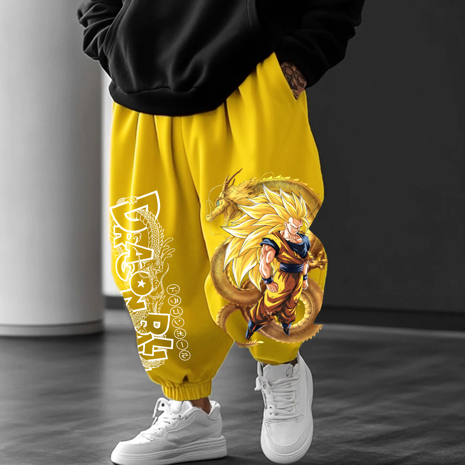 Unisex Casual Anime Streetwear Pants