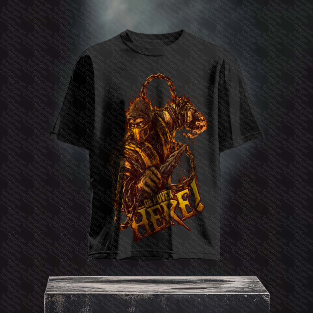 Unisex  Inspired Vintage  T-Shirt丨 Mortal Kombat