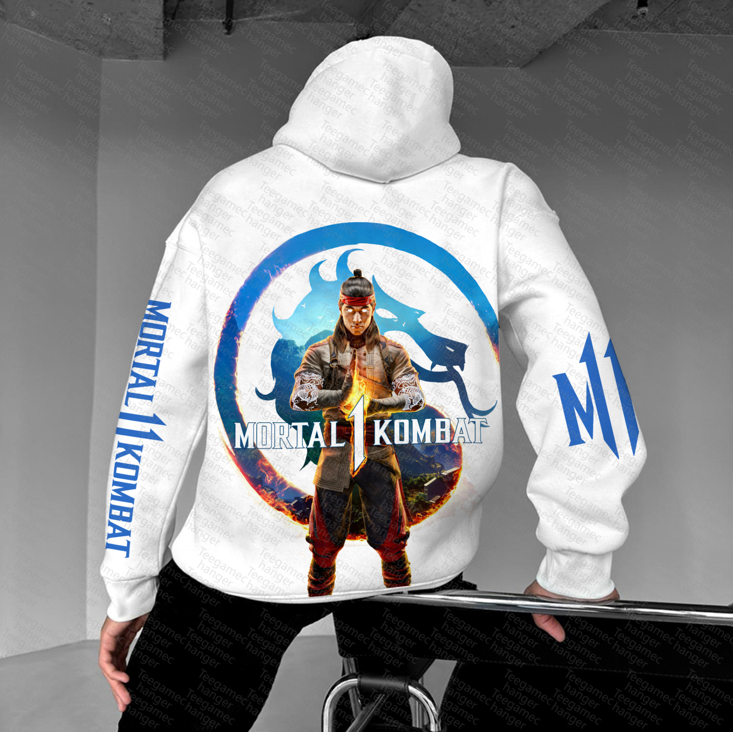 Unisex “Mortal Kombat” Anime Graphic Streetwear Vintage Hoodie