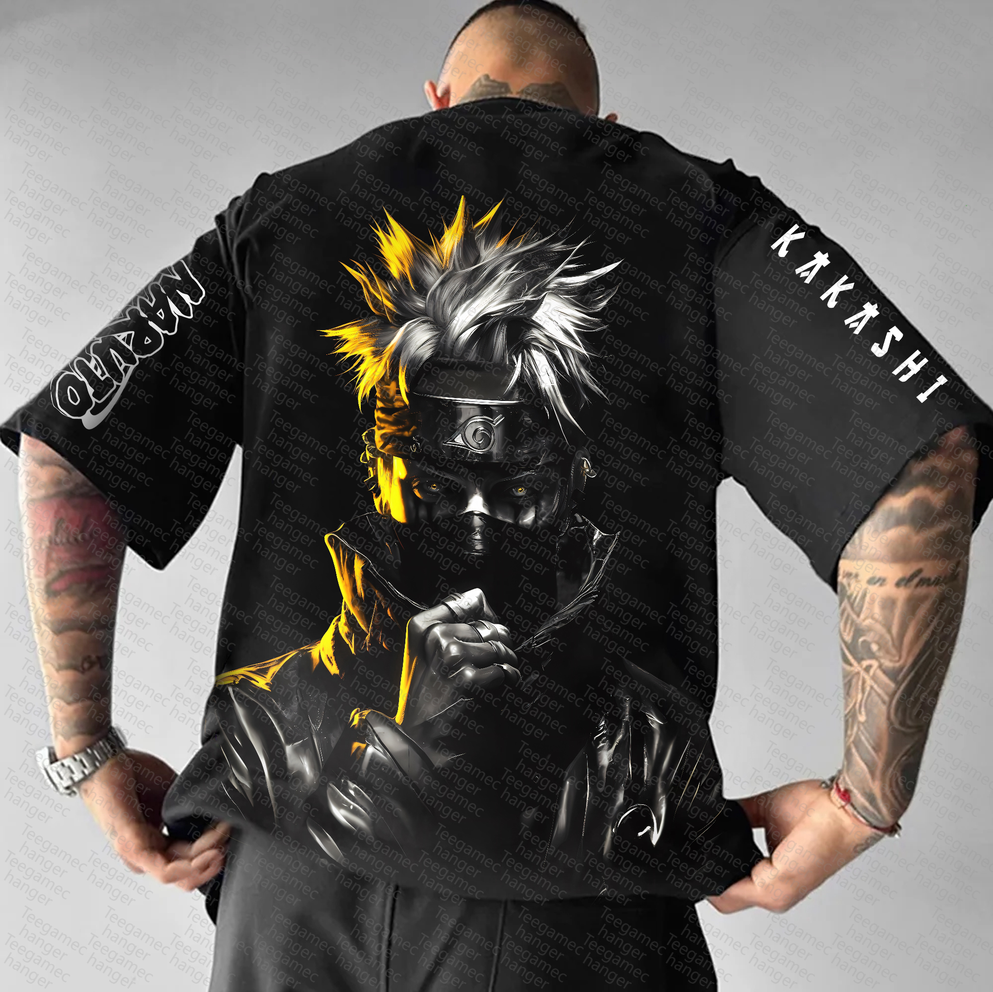 Unisex  "NARUTO" Anime Inspired Vintage T-Shirt