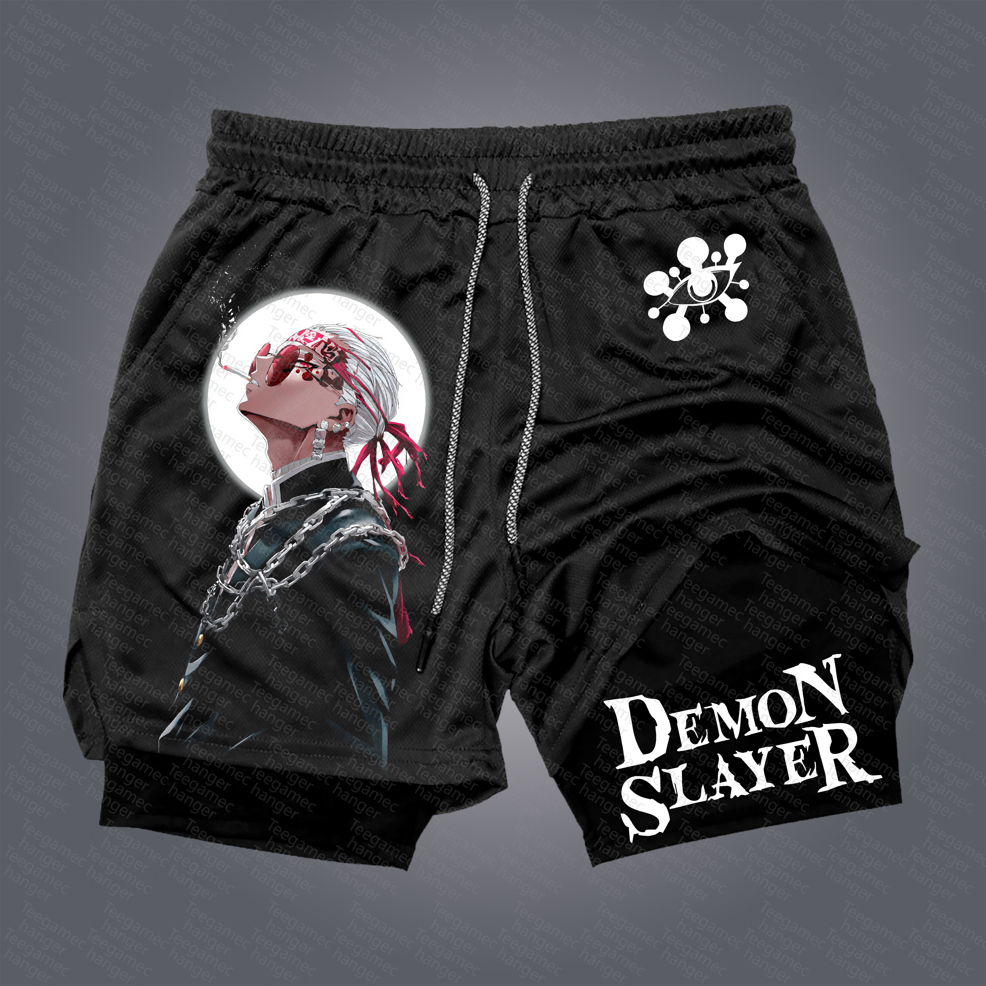 Unisex  Casual Anime Streetwear Shorts