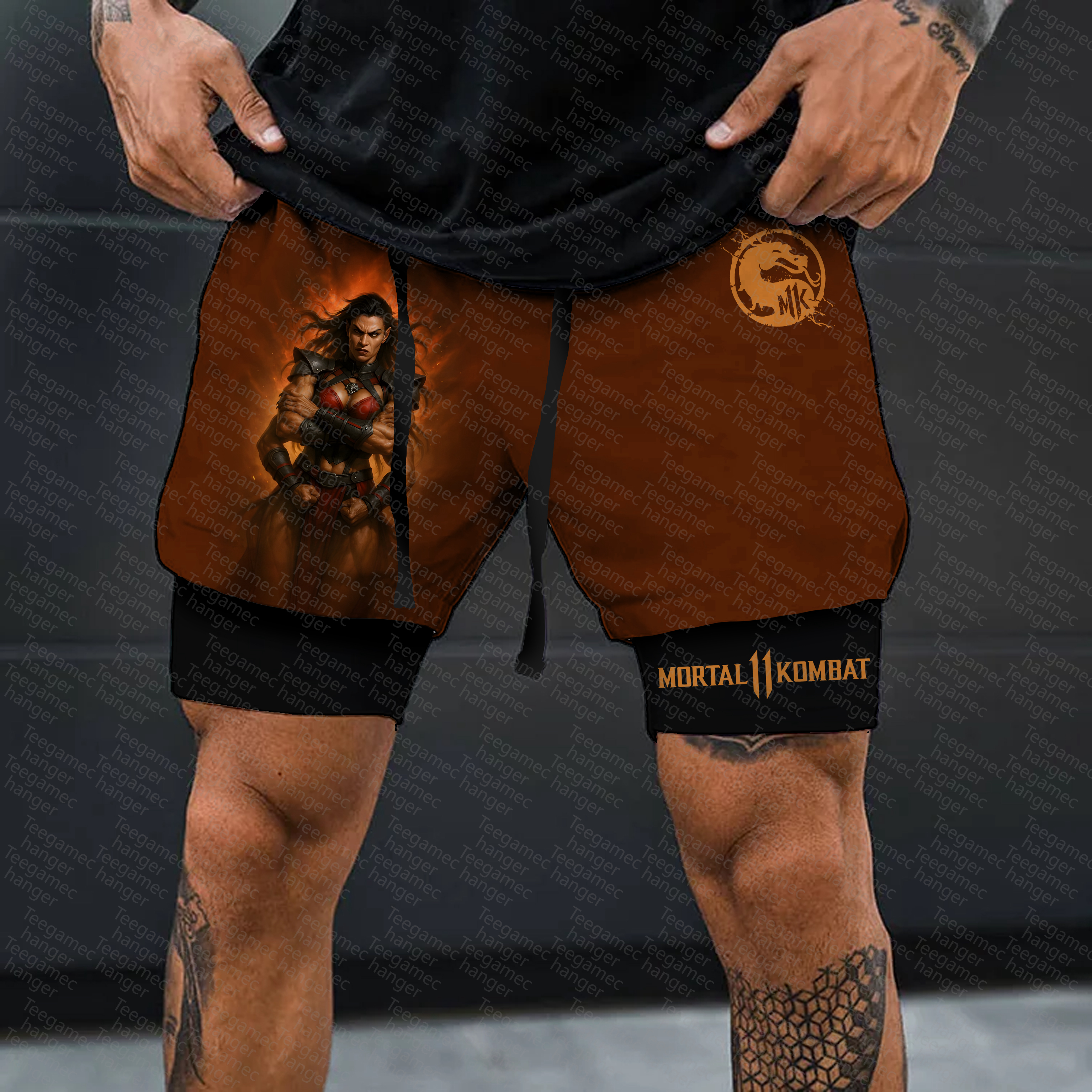 Unisex Casual  Streetwear Shorts