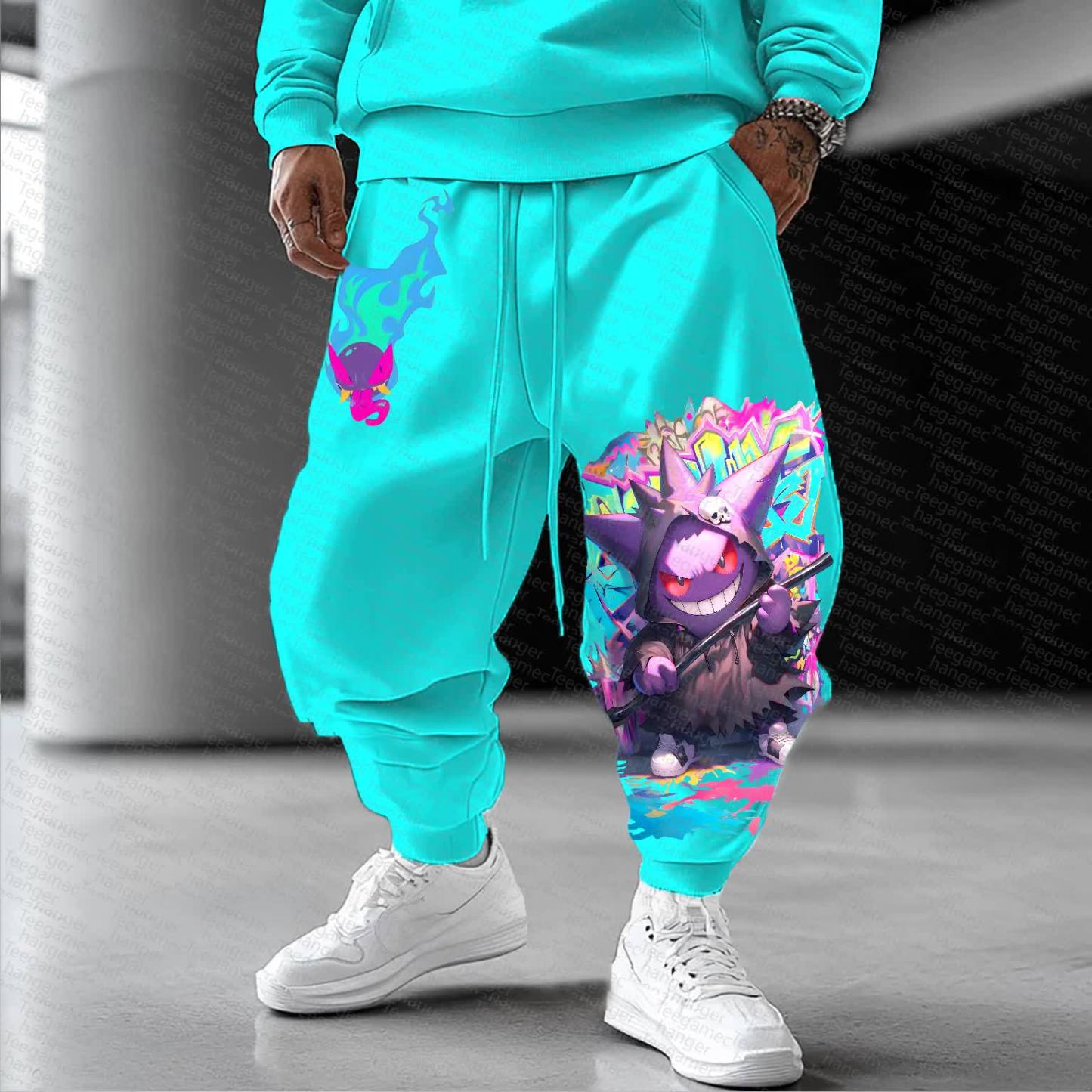 Unisex  “Pokémon” Casual Anime Streetwear Pant