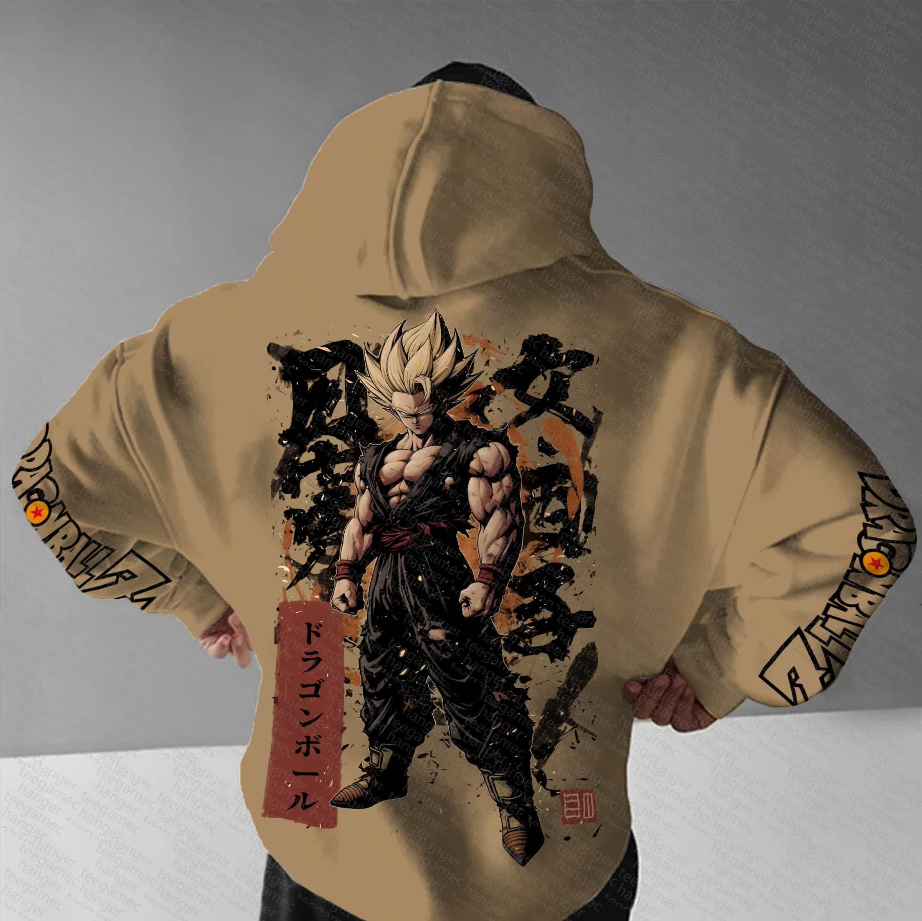 Unisex “Dragon Ball” Anime Graphic Streetwear Vintage Hoodie