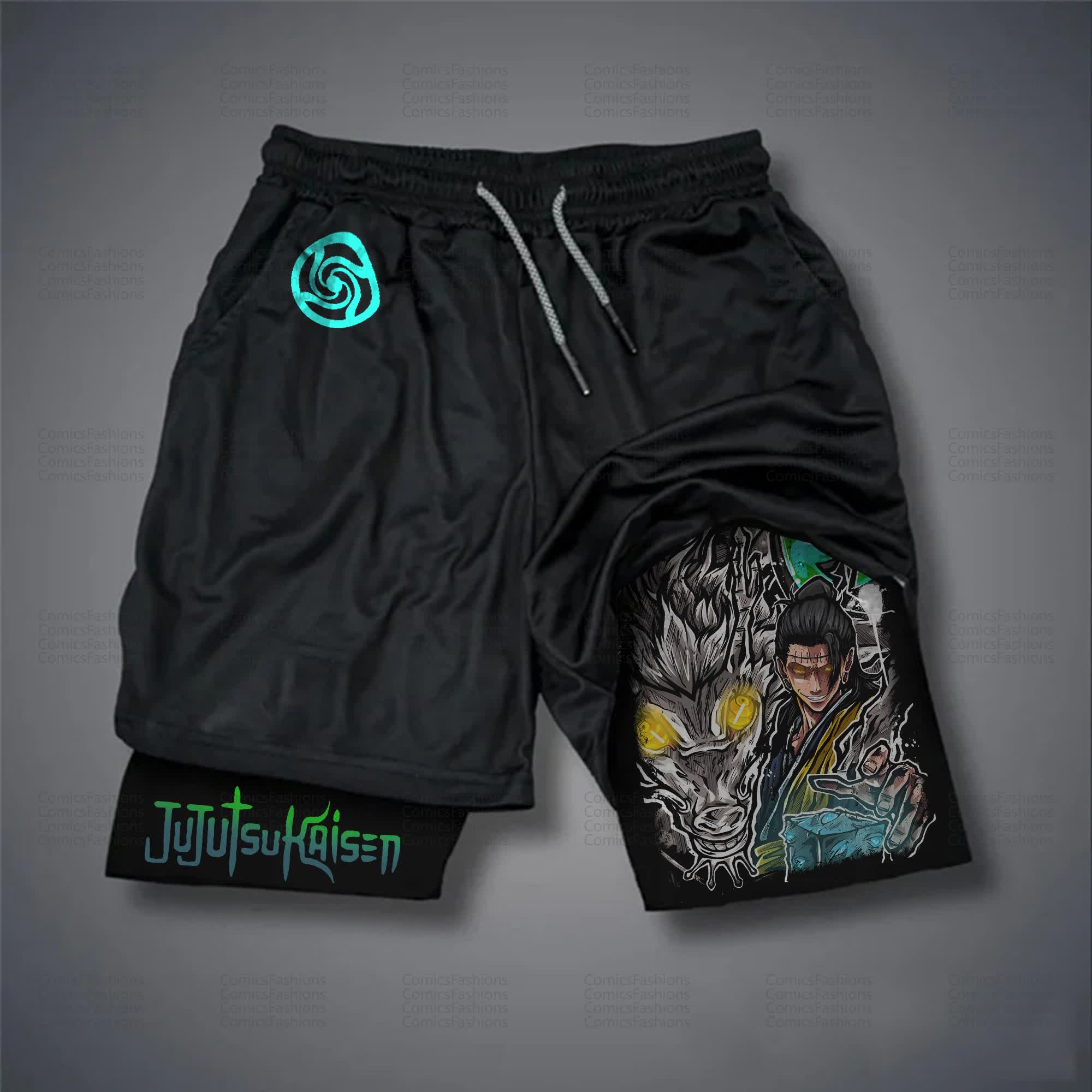 Unisex Casual Anime Streetwear Shorts 丨Jujutsu Kaisen