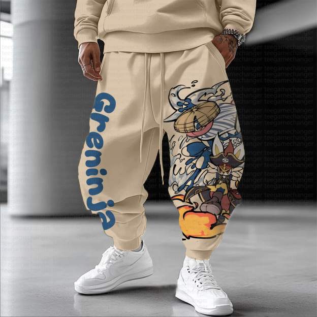 Unisex Anime Inspired Vintage Pants丨Pokémon