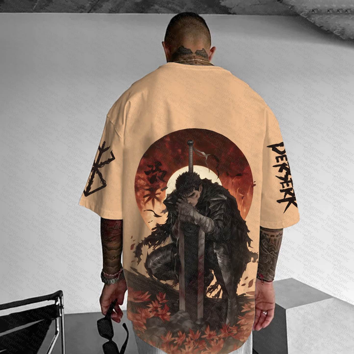 Unisex Anime Inspired Vintage T-Shirt